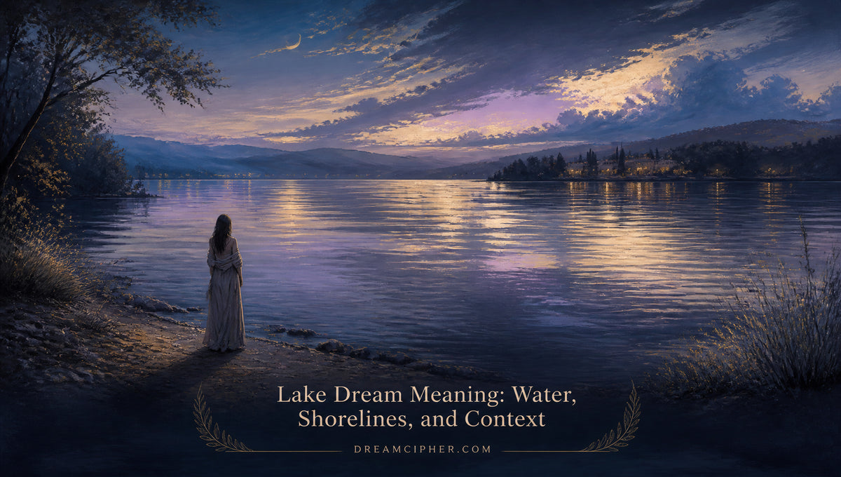 Lake Dream Meaning: Water, Shorelines, and Context