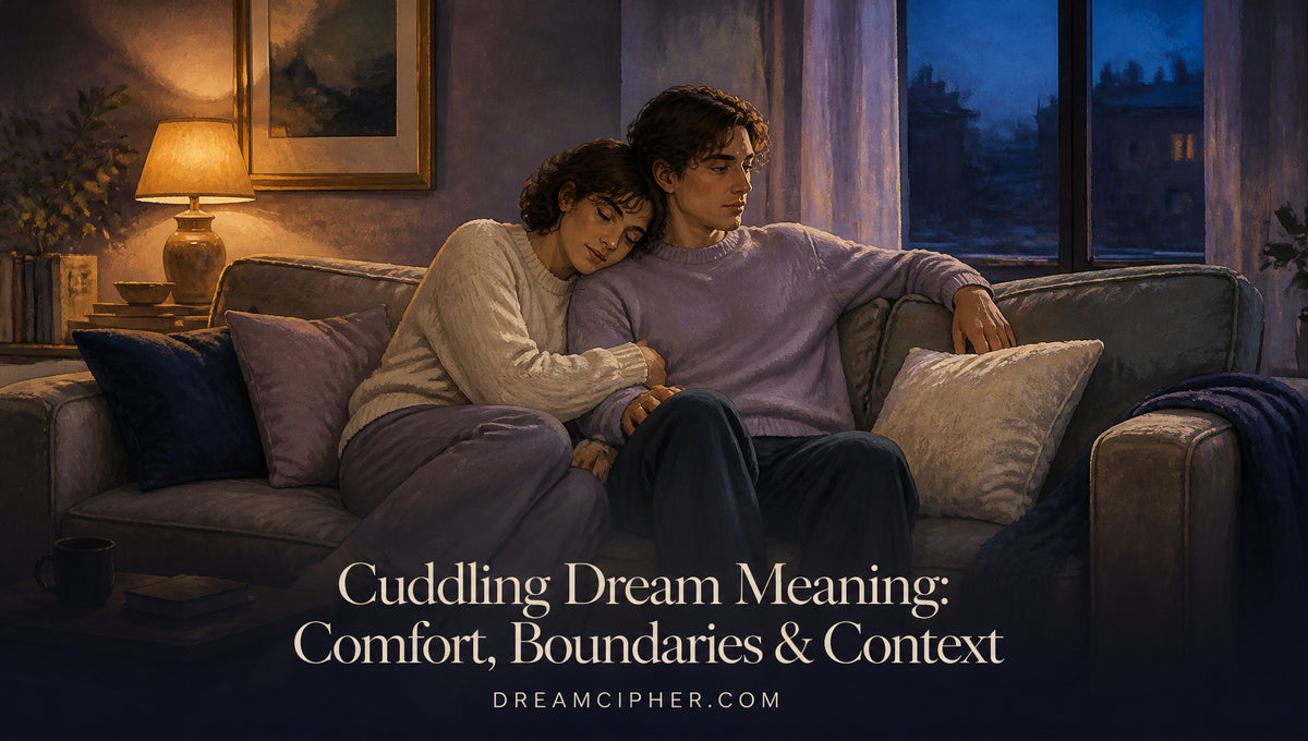 Cuddling Dream Meaning: Comfort, Boundaries & Context
