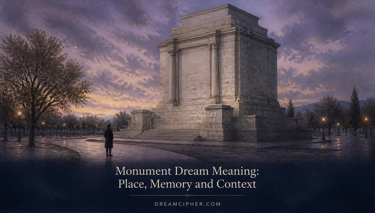 Monument Dream Meaning: Place, Memory and Context