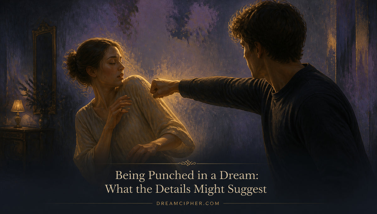 Being Punched in a Dream: What the Details Might Suggest