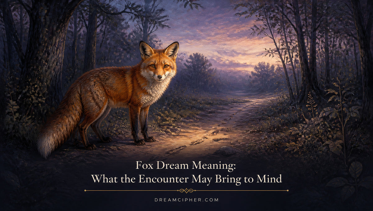 Fox Dream Meaning: What the Encounter May Bring to Mind