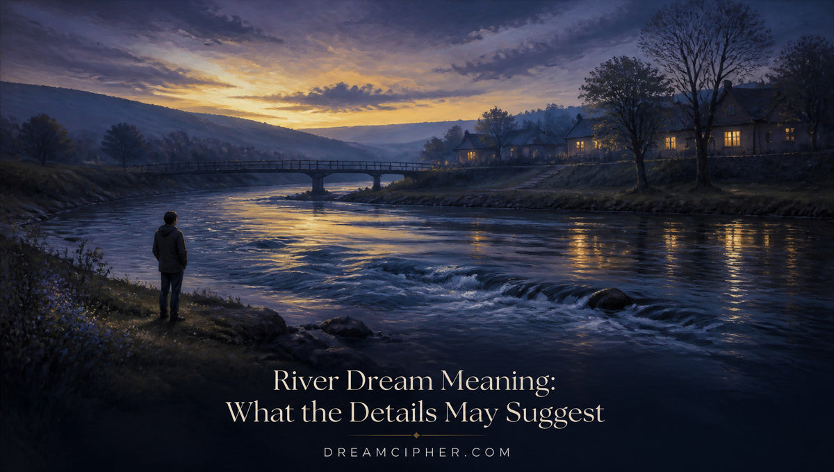 River Dream Meaning: What the Details May Suggest