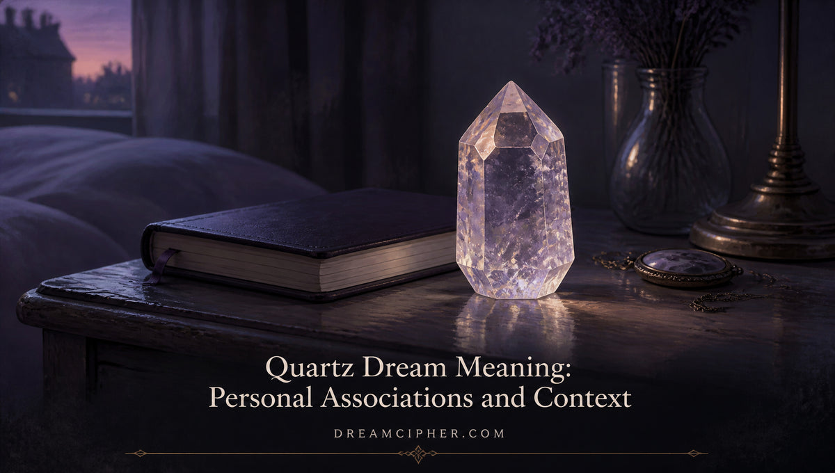 Quartz Dream Meaning: Personal Associations and Context