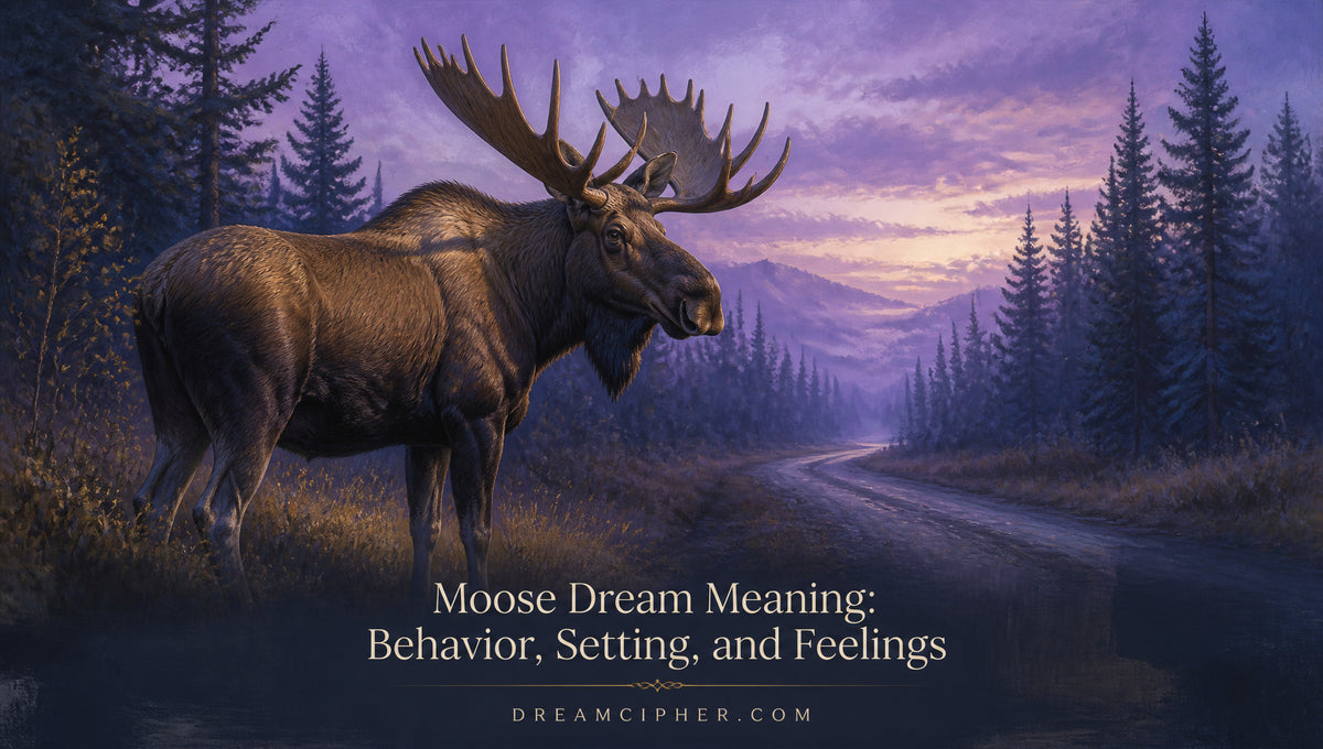 Moose Dream Meaning: Behavior, Setting, and Feelings