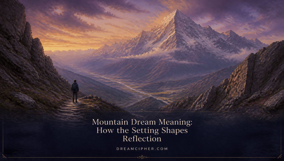 Mountain Dream Meaning: How the Setting Shapes Reflection