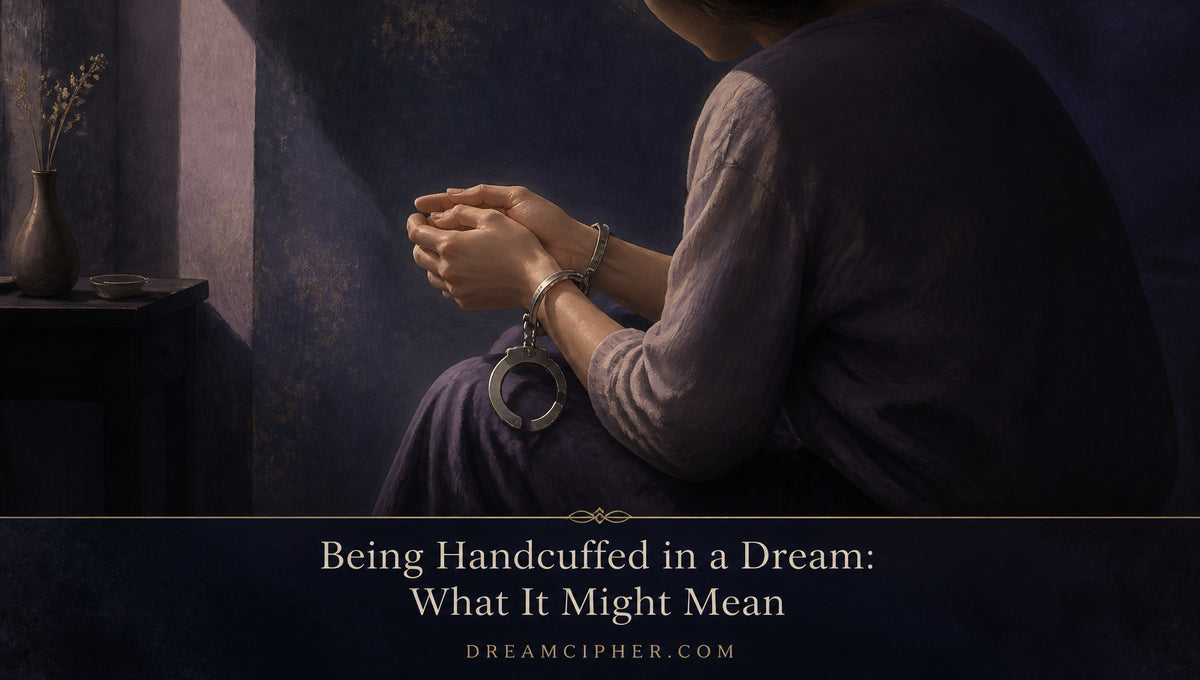 Being Handcuffed in a Dream: What It Might Mean