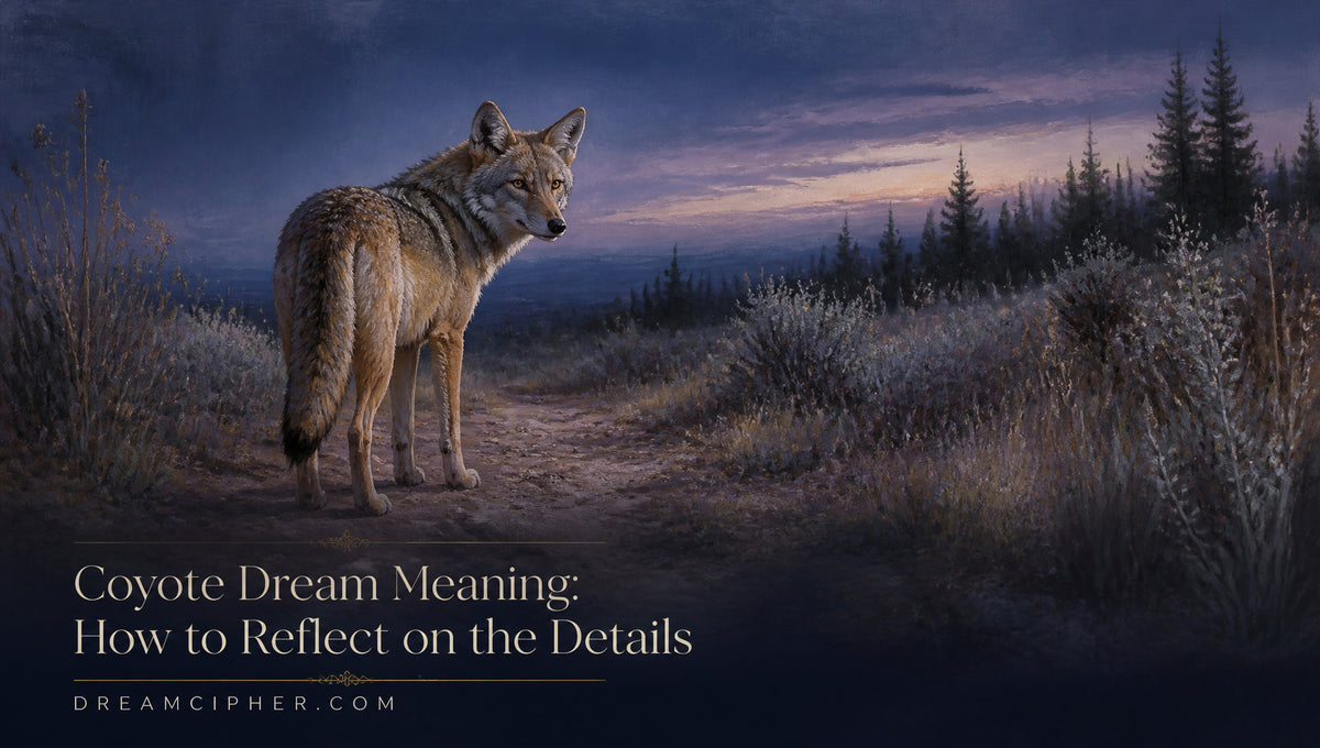 Coyote Dream Meaning: How to Reflect on the Details