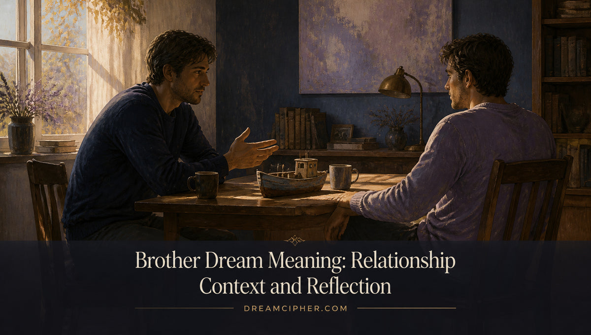 Brother Dream Meaning: Relationship Context and Reflection