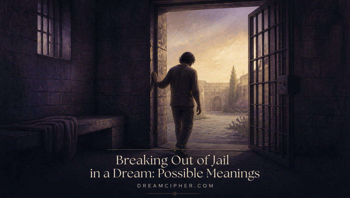 Breaking Out of Jail in a Dream: Possible Meanings