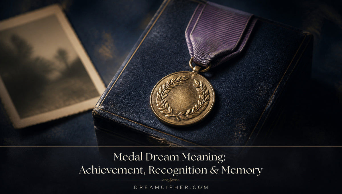 Medal Dream Meaning: Achievement, Recognition & Memory