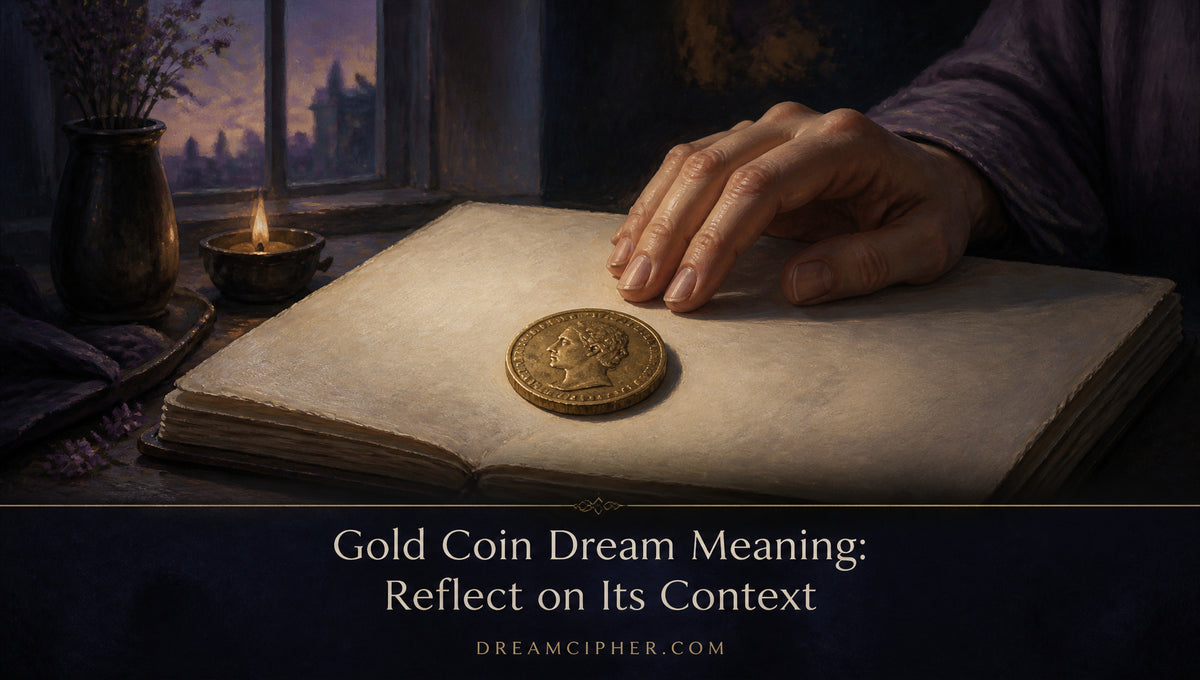 Gold Coin Dream Meaning: Reflect on Its Context
