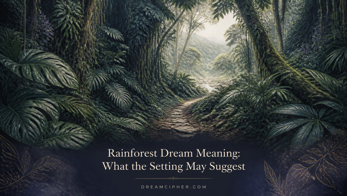 Rainforest Dream Meaning: What the Setting May Suggest