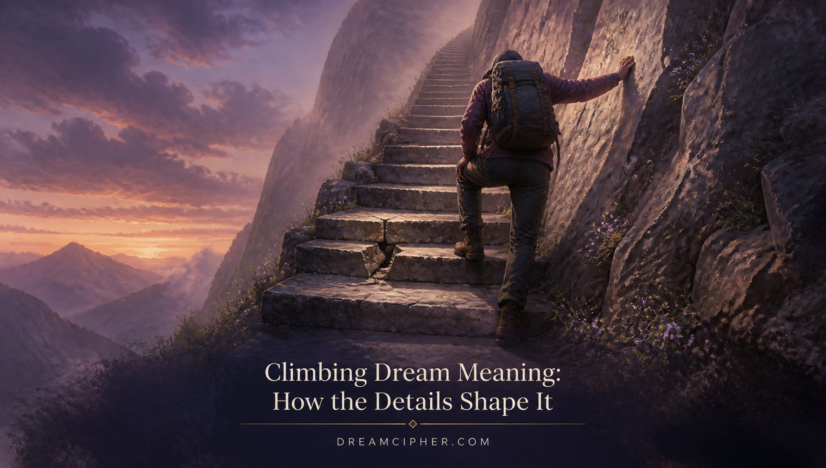 Climbing Dream Meaning: How the Details Shape It