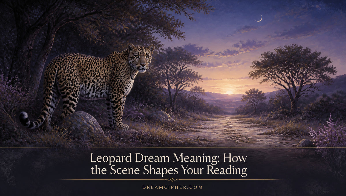 Leopard Dream Meaning: How the Scene Shapes Your Reading