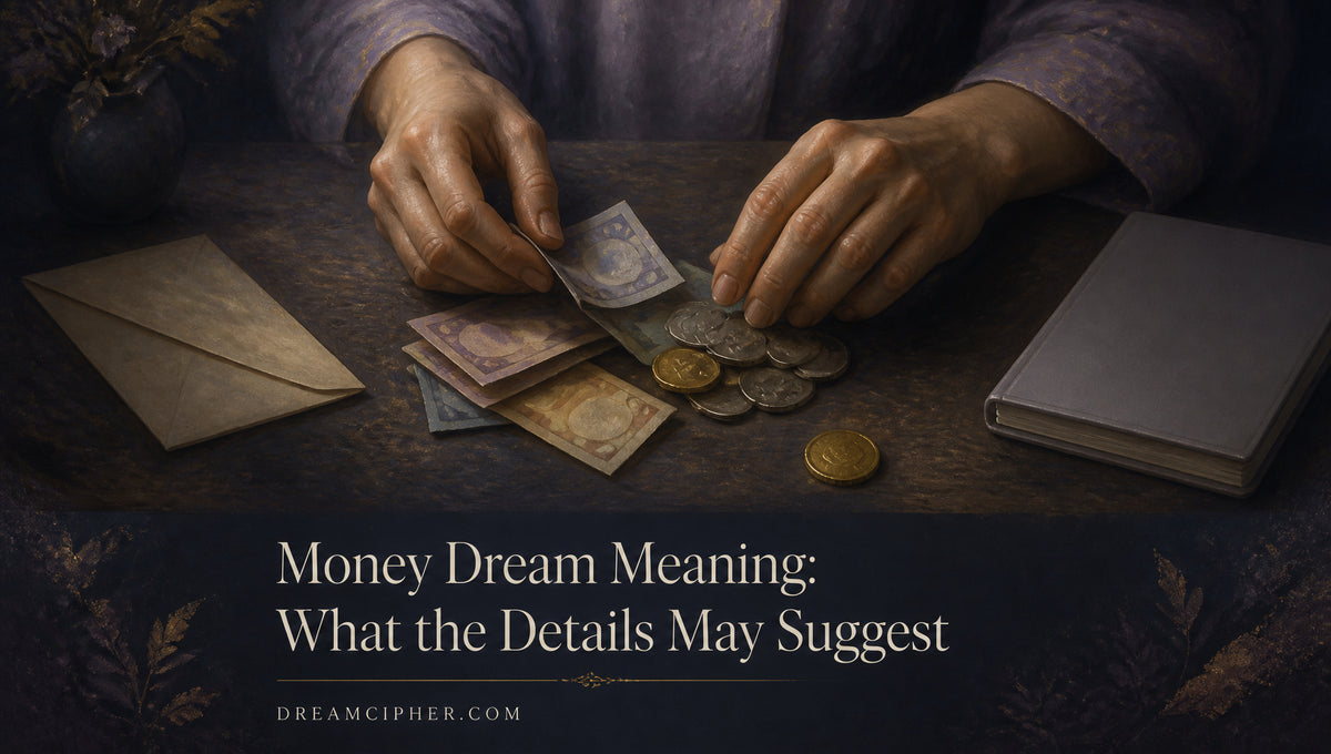 Money Dream Meaning: What the Details May Suggest