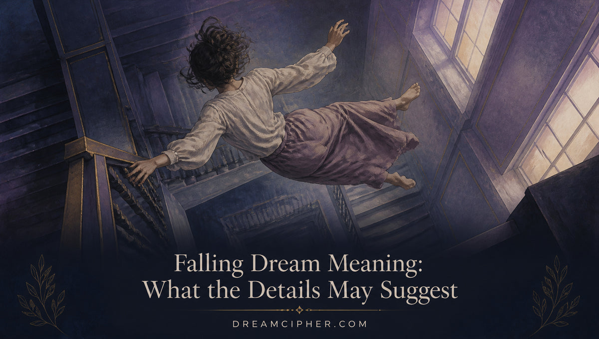 Falling Dream Meaning: What the Details May Suggest