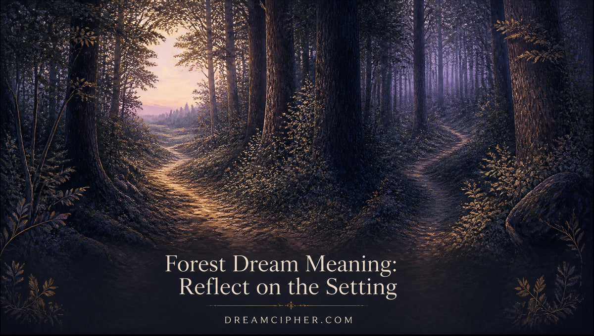 Forest Dream Meaning: Reflect on the Setting
