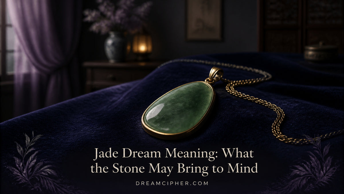Jade Dream Meaning: What the Stone May Bring to Mind