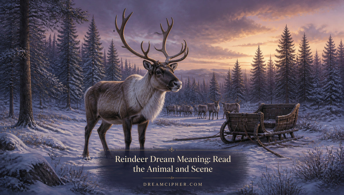 Reindeer Dream Meaning: Read the Animal and Scene