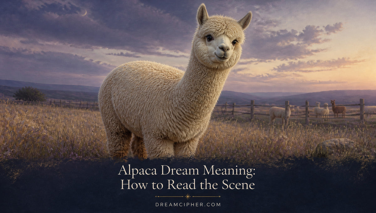 Alpaca Dream Meaning: How to Read the Scene