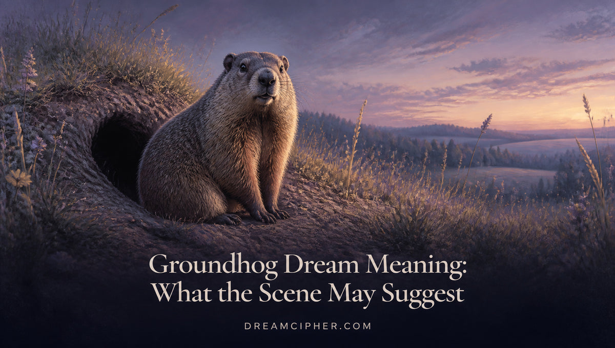 Groundhog Dream Meaning: What the Scene May Suggest
