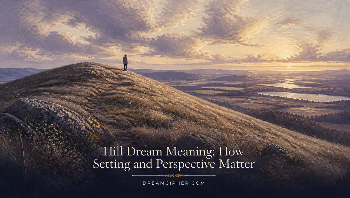 Hill Dream Meaning: How Setting and Perspective Matter