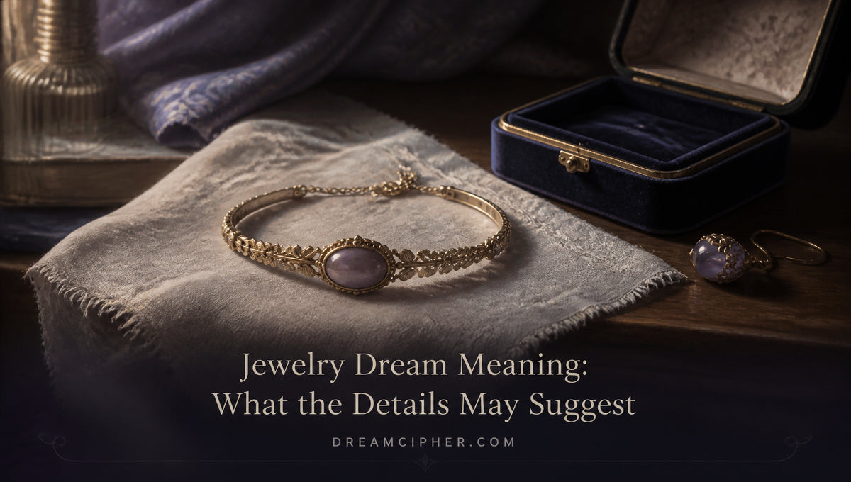 Jewelry Dream Meaning: What the Details May Suggest