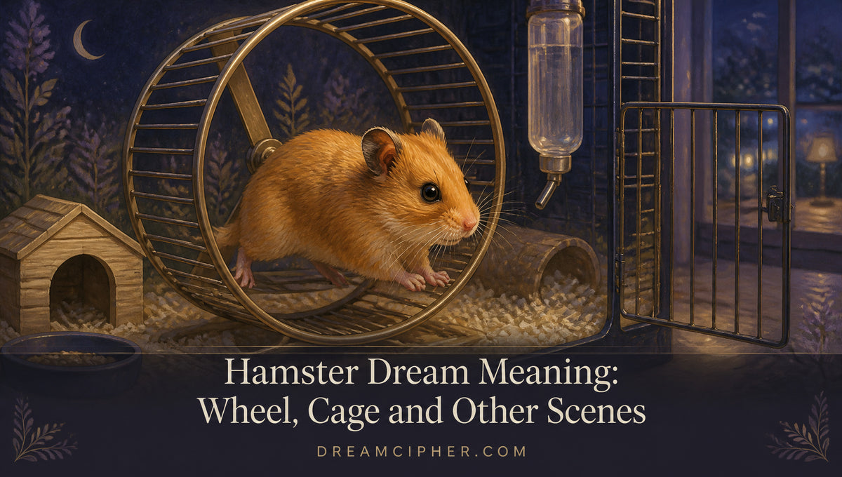 Hamster Dream Meaning: Wheel, Cage and Other Scenes