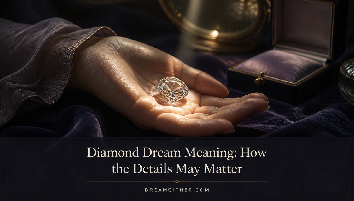 Diamond Dream Meaning: How the Details May Matter