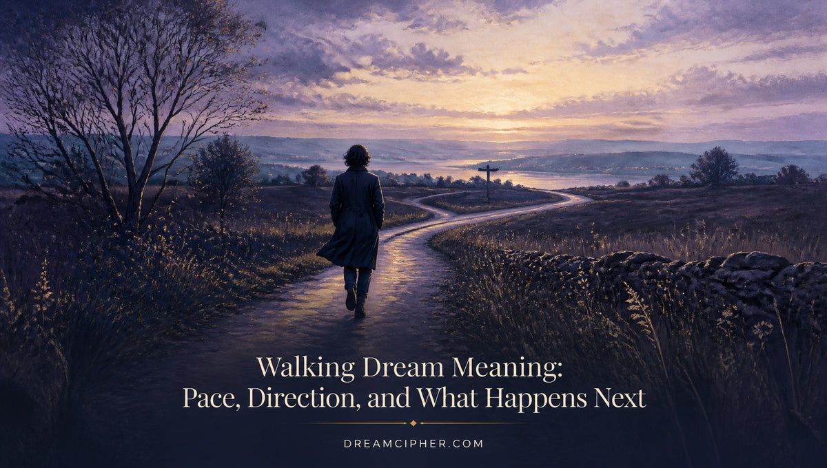 Walking Dream Meaning: Pace, Direction, and What Happens Next