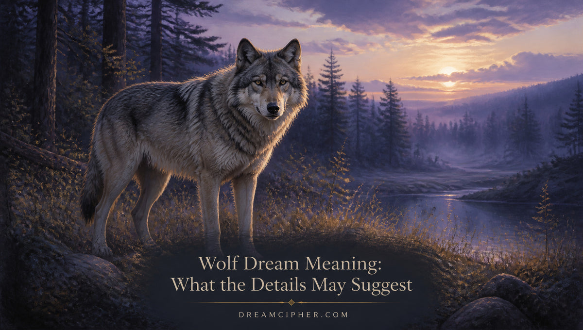 Wolf Dream Meaning: What the Details May Suggest