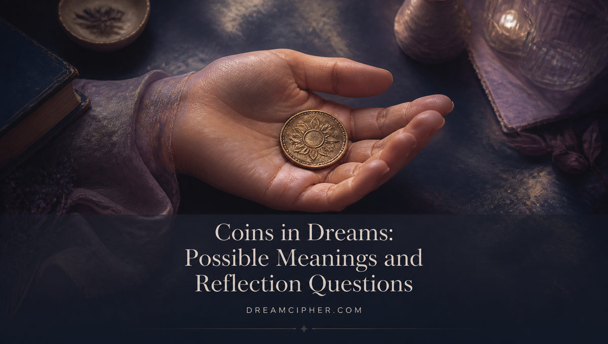 Coins in Dreams: Possible Meanings and Reflection Questions